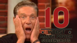 The 10 Worst Maury Povich Screenshots Ever