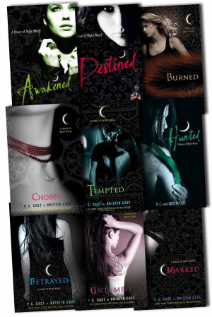 Night Collection 9 Books Set By P C Cast And Kristin Destined picture