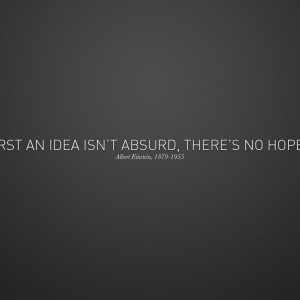 Quote Free Ipad By Albert Einstein Wallpaper with 1024x1024 Resolution