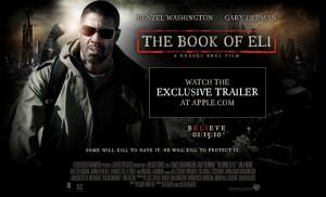 Movie Review: The Book of Eli (slowly turning the pages...)
