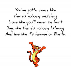 Disney Quotes Tigger Winniethepooh
