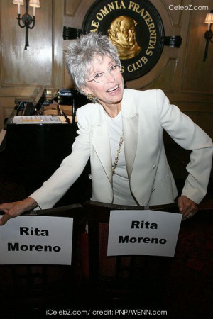 Rita Moreno attends an event celebrating her illustrious career at the ...