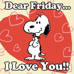 Dear Friday I Love You