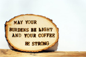 Wooden Wall Art, Inspirational Quote