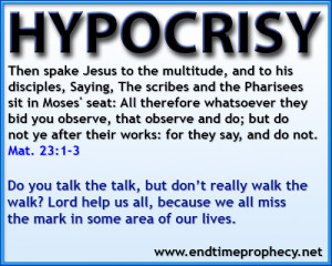 Be Doers of the Word / Hypocrisy Graphic 04