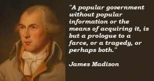 73. I can summarize the presidency of JAmes Madison.