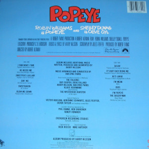 Robin Williams Popeye The Sailor Man Song