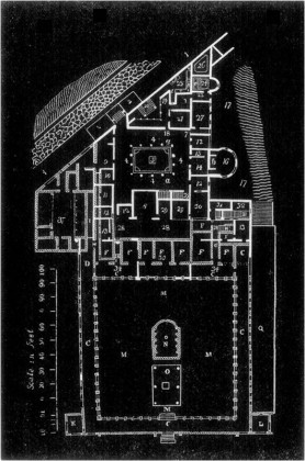 GROUND PLAN OF THE SUBURBAN VILLA OF DIOMEDES