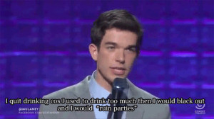 John Mulaney Drinking Parties Stand Up Comedia
