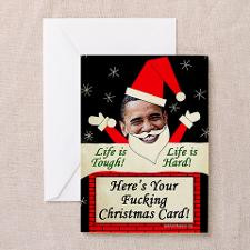Obama Christmas Greeting Card for
