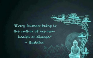 Every human being is the author of his own health or disease.