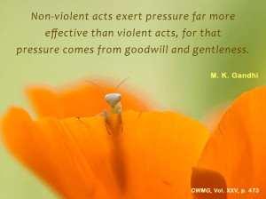 Mahatma Gandhi Quotes on Gentleness