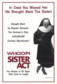 Sister Act Movie Poster Style