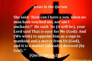 ... describes jesus birth in the quran. islamic quotes, hadiths, duas