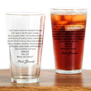 Clark Griswold Quote Drinking Glass