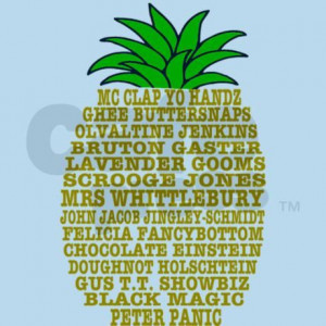 Psych Pineapple Quotes Psych quote pineapple infant bodysuit on ...