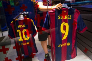 Luis Suarez Barcelona Shirts on Sale