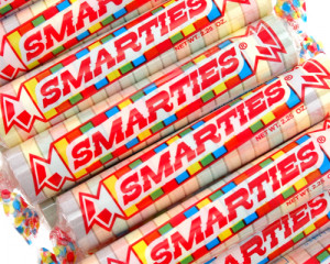 don t be stupid be a smartie and stab anyone who gives out smarties
