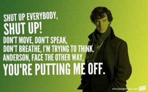 ... Sherlock quotes ever. Witty comebacks, mean insults, subtle sarcasm