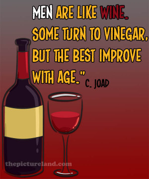 Men Are Like Wine Funny Sayings Pictures