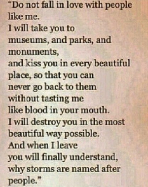 When you turn cold hearted