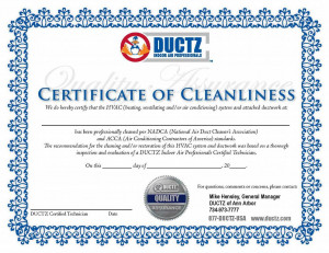 View the entire photo gallery for Air Duct Cleaning by DUCTZ of ...