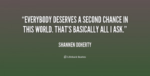 Deserve A Second Chance Quotes Preview quote