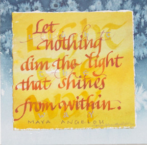 Maya Angelou Quote Success