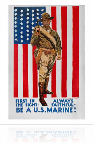 First In The Fight Always Faithful Be A U.S Marine