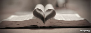 bible heart ” Facebook Cover by Julia O.