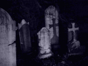 ... » Art » Various Styles of Wallpaper HD Horror » Spooky Graveyard