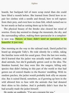 uglies quote more ug quotes book worms book fav random quotes book ...