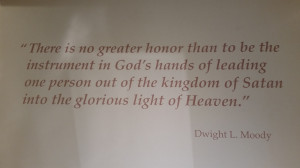 ... photo from my visit to the Billy Graham Museum, Wheaton College