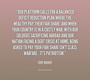 Cory Booker Quote