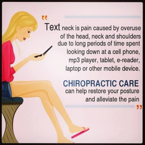 Do you suffer from text neck?