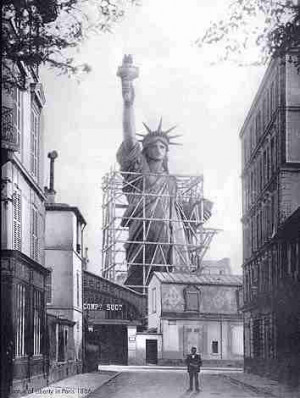 On This Day In History in 1885: The Statue of Liberty Arrives