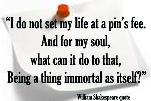 Shakespeare Quote on #pins