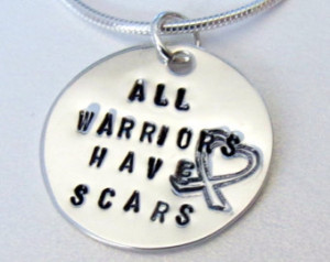 Cancer Survivor Necklace, Breast Cancer, Cancer Awareness, Warriors ...