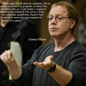 Danny Elfman - Efficiency Enthusiast