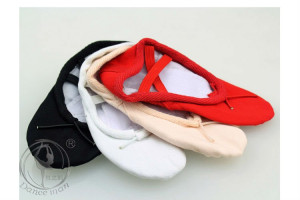 ... Shoes Ballroom Split-sole Ballet Slipper for Women/ Men/ Kids B2002