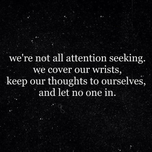 Self Harm Awareness Quotes