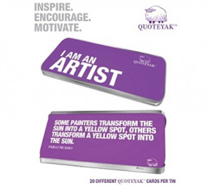 Need A Good Quote - I AM AN ARTIST - Inspirational Quotes