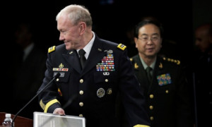Chairman of the US joint chiefs of staff, General Martin Dempsey ...