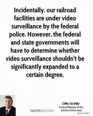 ... surveillance shouldn't be significantly expanded to a certain degree