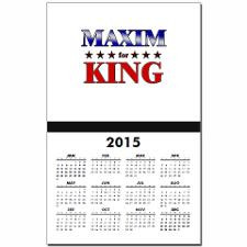 Maxim Wall Calendars for 2014 - 2015