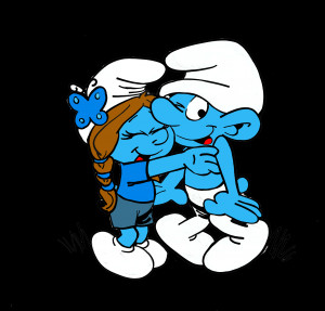 Clumsy Smurf Pussycat Puppy...