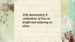 25th anniversary quotes quotations sayings if you want 25th ...