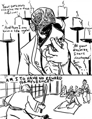 love samurai movies so hard. I almost want to make a full story out ...