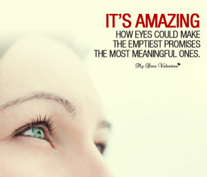 Love Picture quotes - Its amazing how eyes could