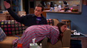 Sheldon punishing Amy harder